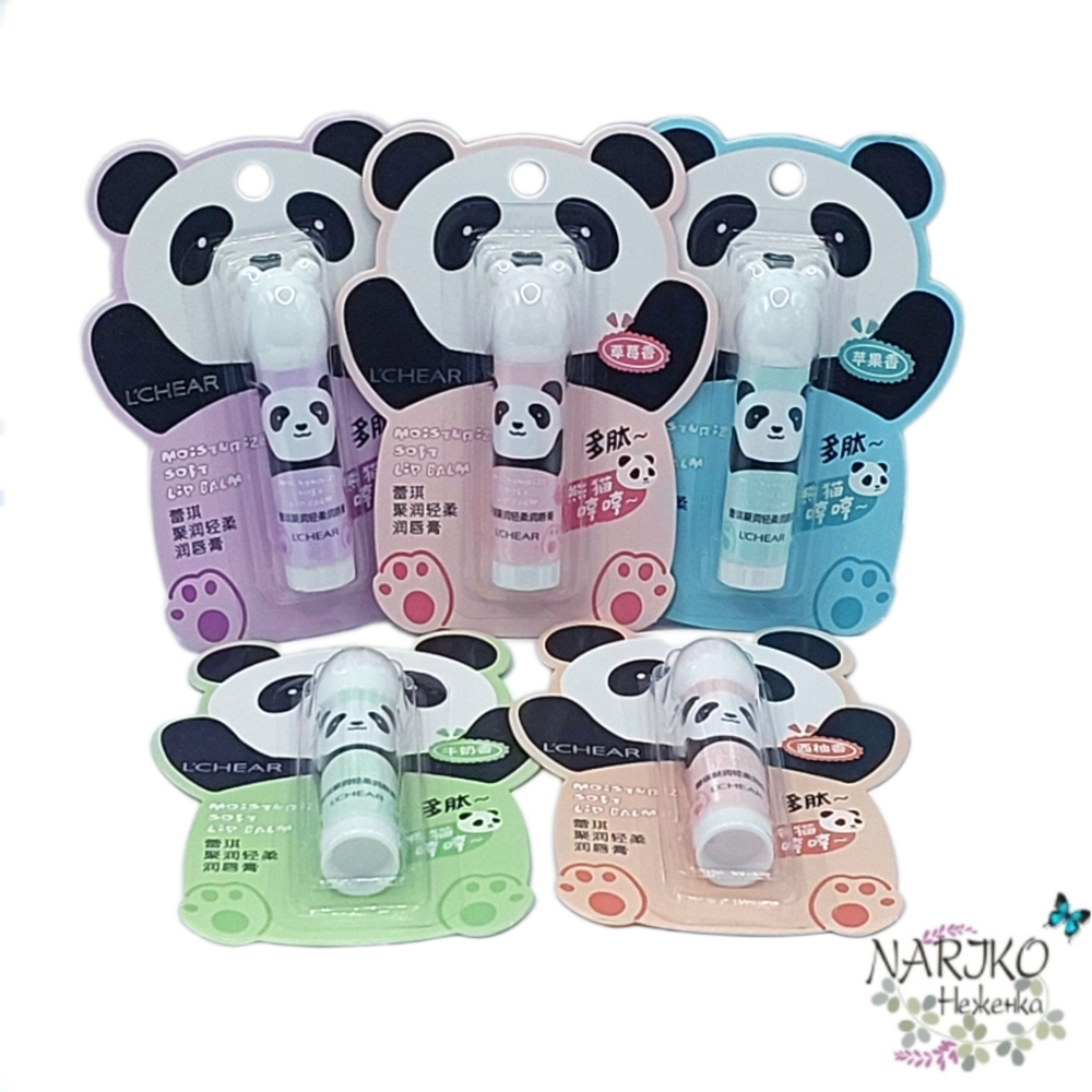 Бальзам для губ увлажняющий бесцветный L'CHEAR Moisturize Soft Lip Balm, 5 гр.