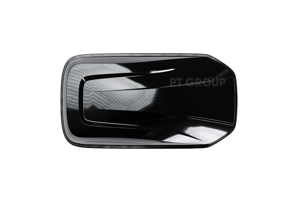 Бокс-багажник на крышу Аэродинамический "ACTIVE S Luxe" ДВУСТОРОННЕЕ открывание 320 л