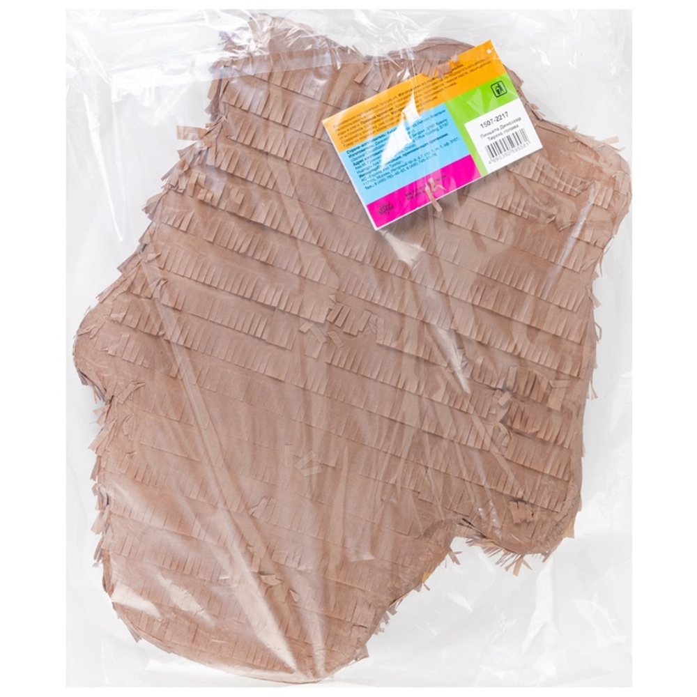 Пиньята «Голова динозавра Тирекса» с лентами, 38х48х9 см