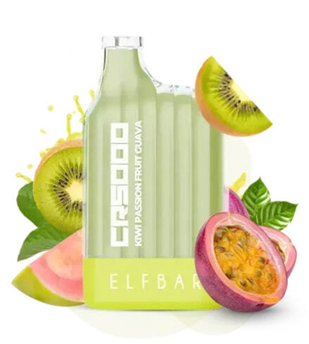 ELFBAR CR5000 - Kiwi Passion Fruit Guava (5% nic)