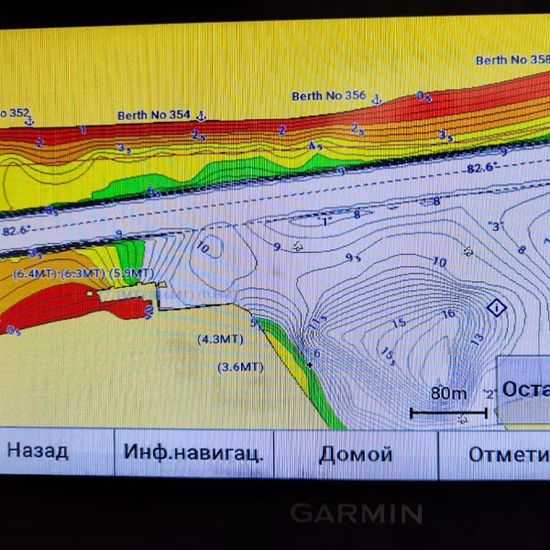 Балтийское море карта глубин для Garmin Navionics+ NSEU644L
