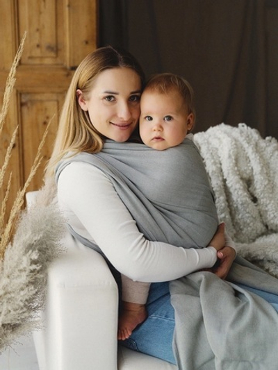 Слинг-шарф «Жемчужный беж»