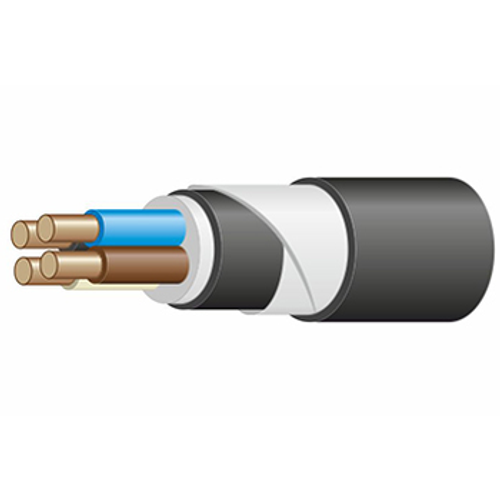 Кабель медный силовой бронированный ВБШвнг(А)-LS-0,66 4х16