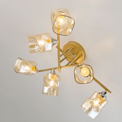 Citilux Клаус CL134162 Люстра потолочная Золото