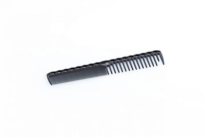 Melon Pro Расческа карбон комбинированная мелкий/крупный зуб 185*29мм