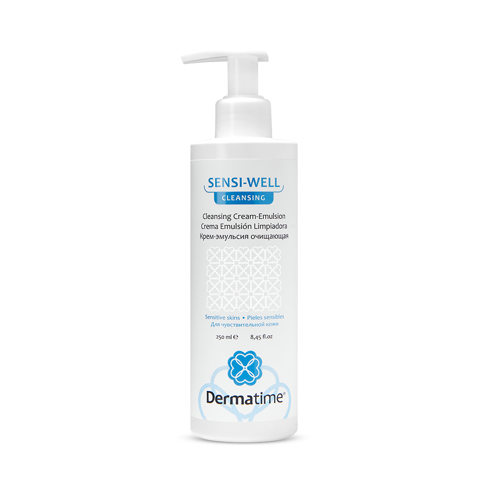 DERMATIME Sensi-Well Cleansing Cream-Emulsion – Крем-эмульсия очищающая для чувствительной кожи (250 мл)