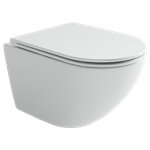 Унитаз подвесной Ceramicanova Whirl торнадо 3.0 сиденье микролифт белый CN11007T