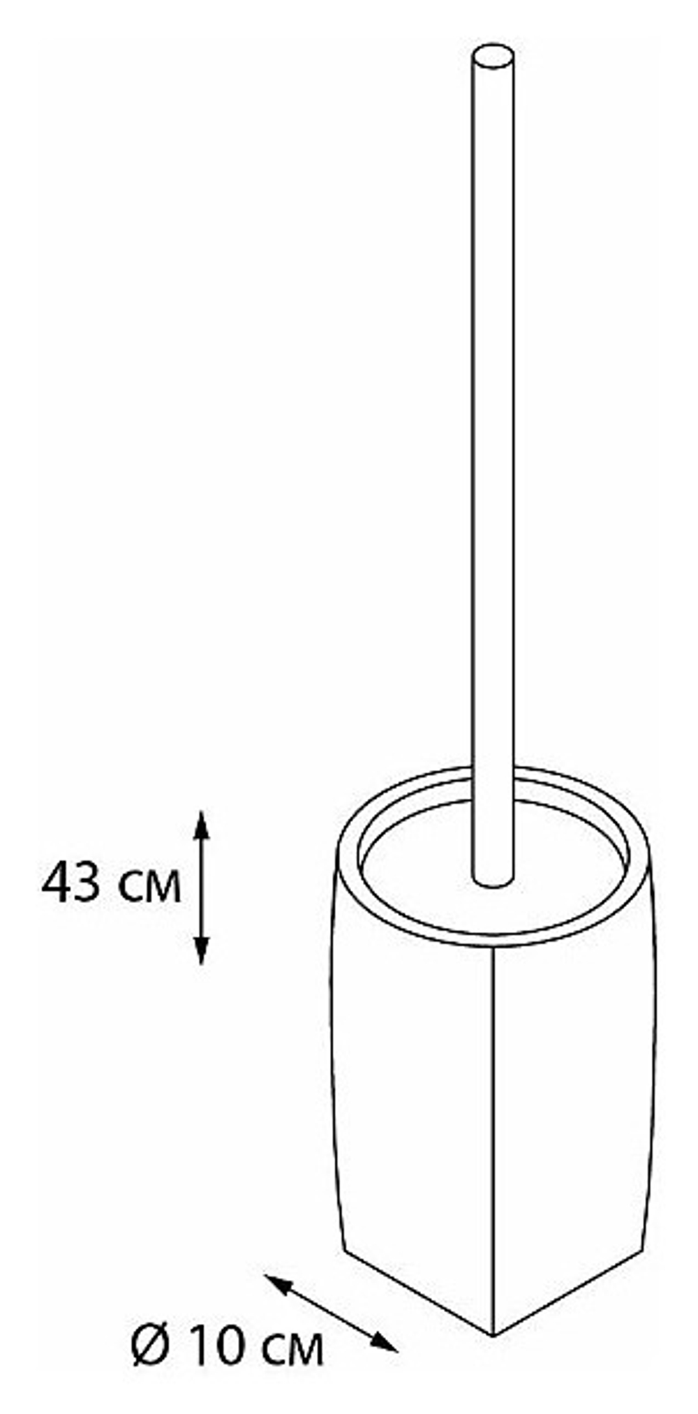"BALK" Ерш напольный FX-270-5