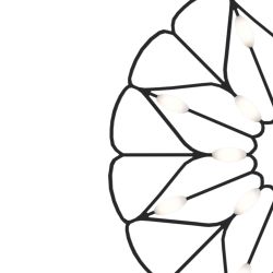 Подвесной светильник светодиодный Maytoni Volare MOD037PL-L16B