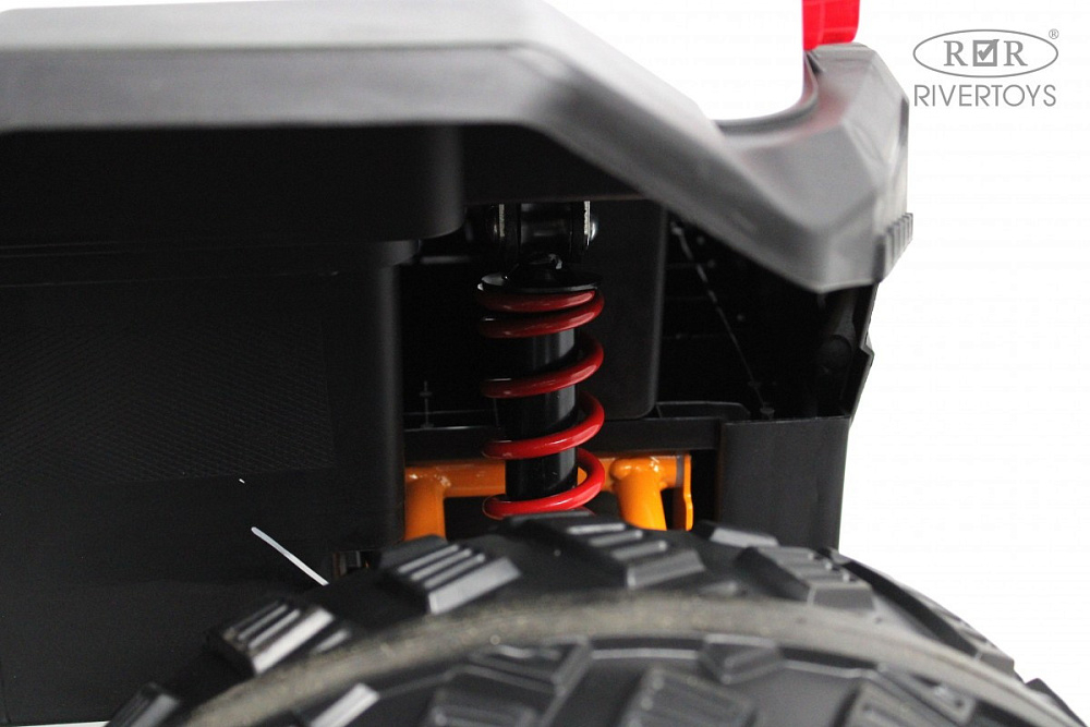 Детский электромобиль RiverToys М003БХ белый