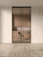 Раздвижная алюминиевая перегородка Minoli Split 17