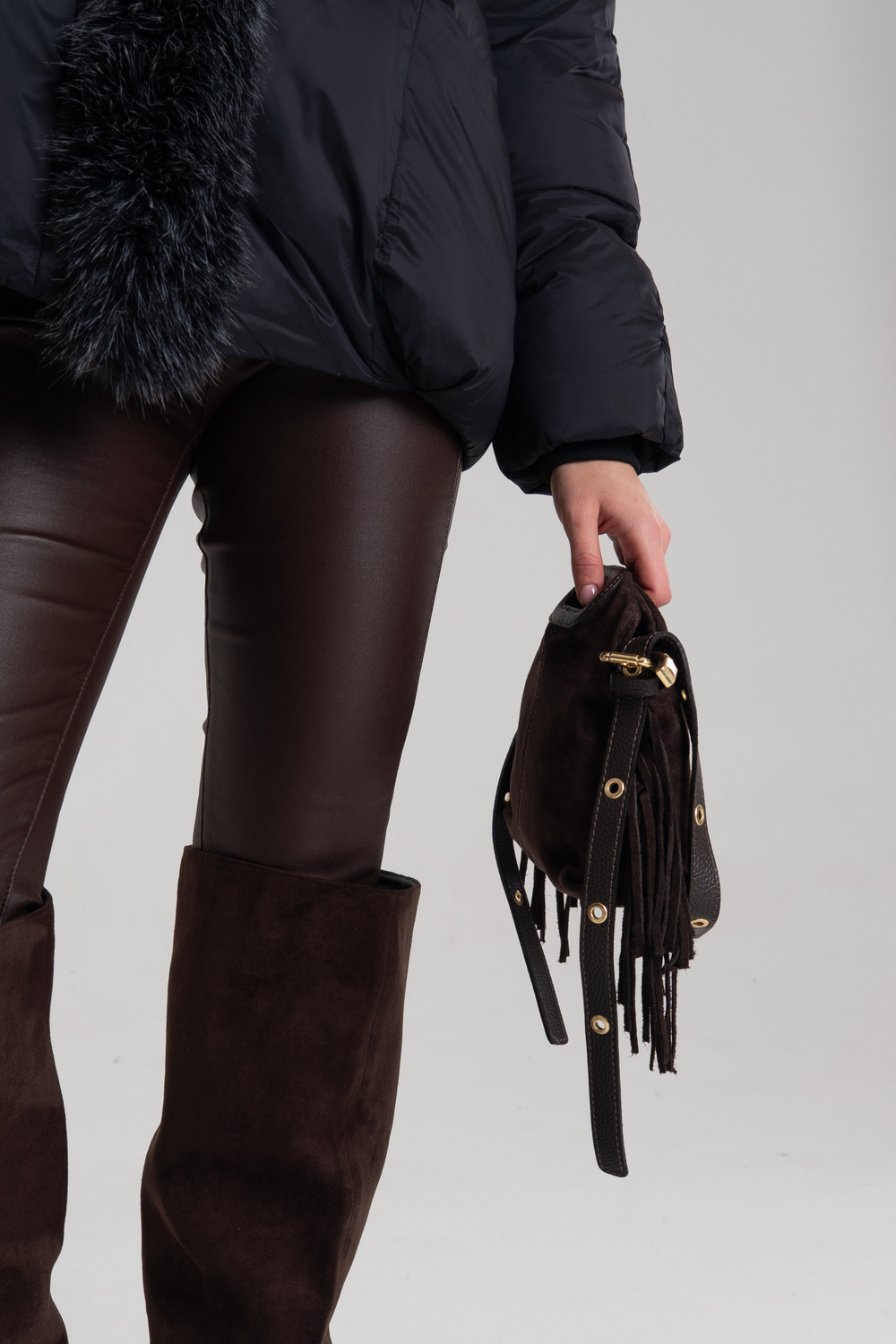 Сумка с бахромой