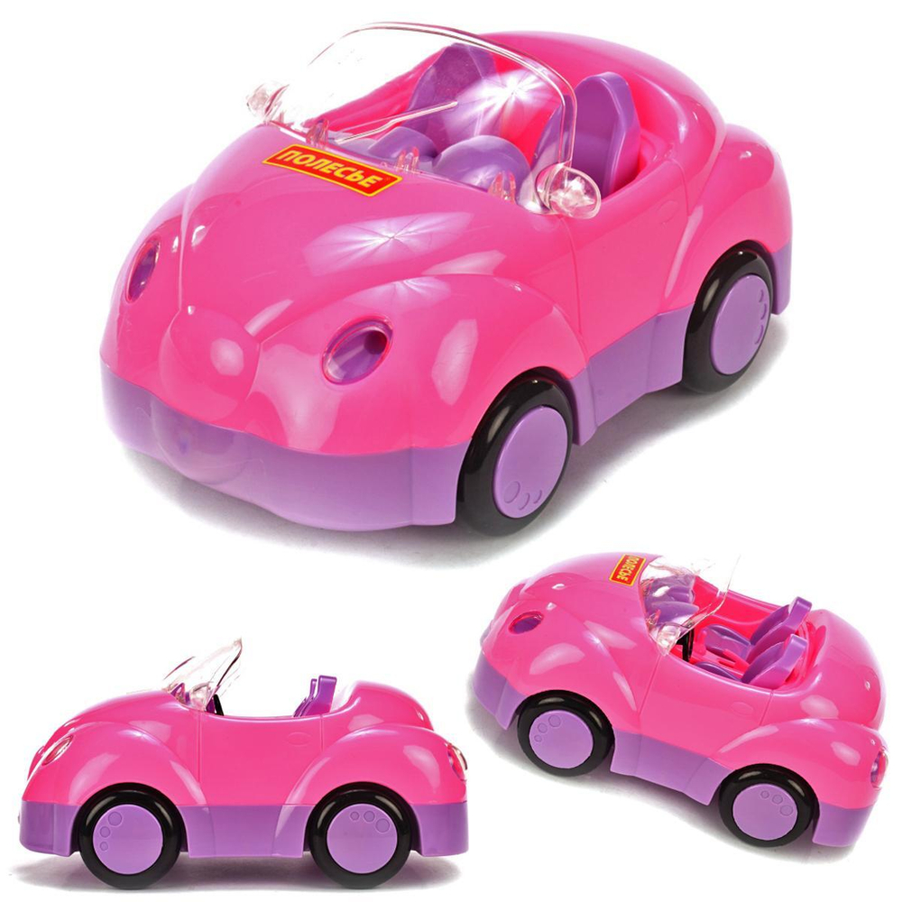 Машина для девочек "Улыбка" (Полесье)