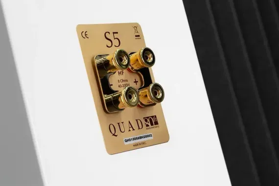 Quad S-5 Piano White