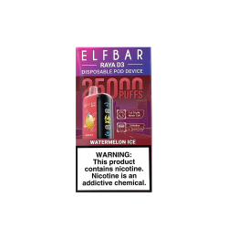 ELF BAR RAYA D3 - Watermelon Ice (5% nic)