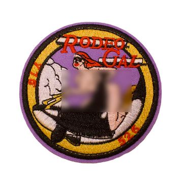 Нашивка на рюкзак и на одежду. Rodeo Gal