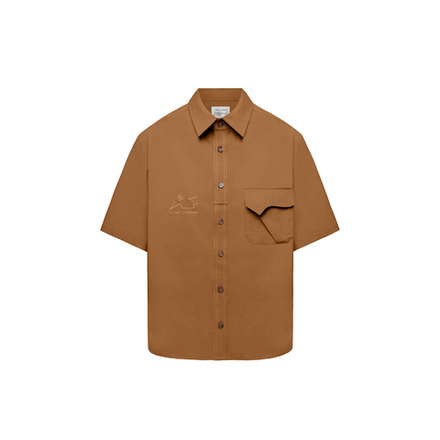 Рубашка Called a Garment Hikercore Shirt "Bear Brown"