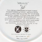 Коллекционная декоративная тарелка «Аплодисменты» (Applause)