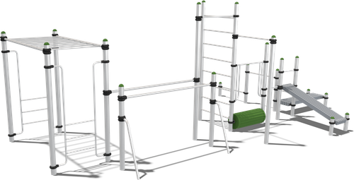 Спортивный комплекс Каратау (паттерн Papercut)