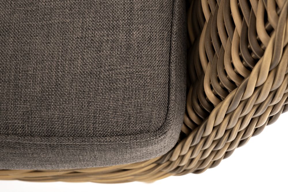 "Прованс" кресло из искусственного ротанга, цвет соломенный