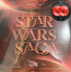 Виниловая пластинка Star Wars Saga. Episodes I, II, III, IV, V, VI 2LP Red