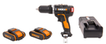 Дрель-шуруповерт ударная аккумуляторная WORX WX367.3