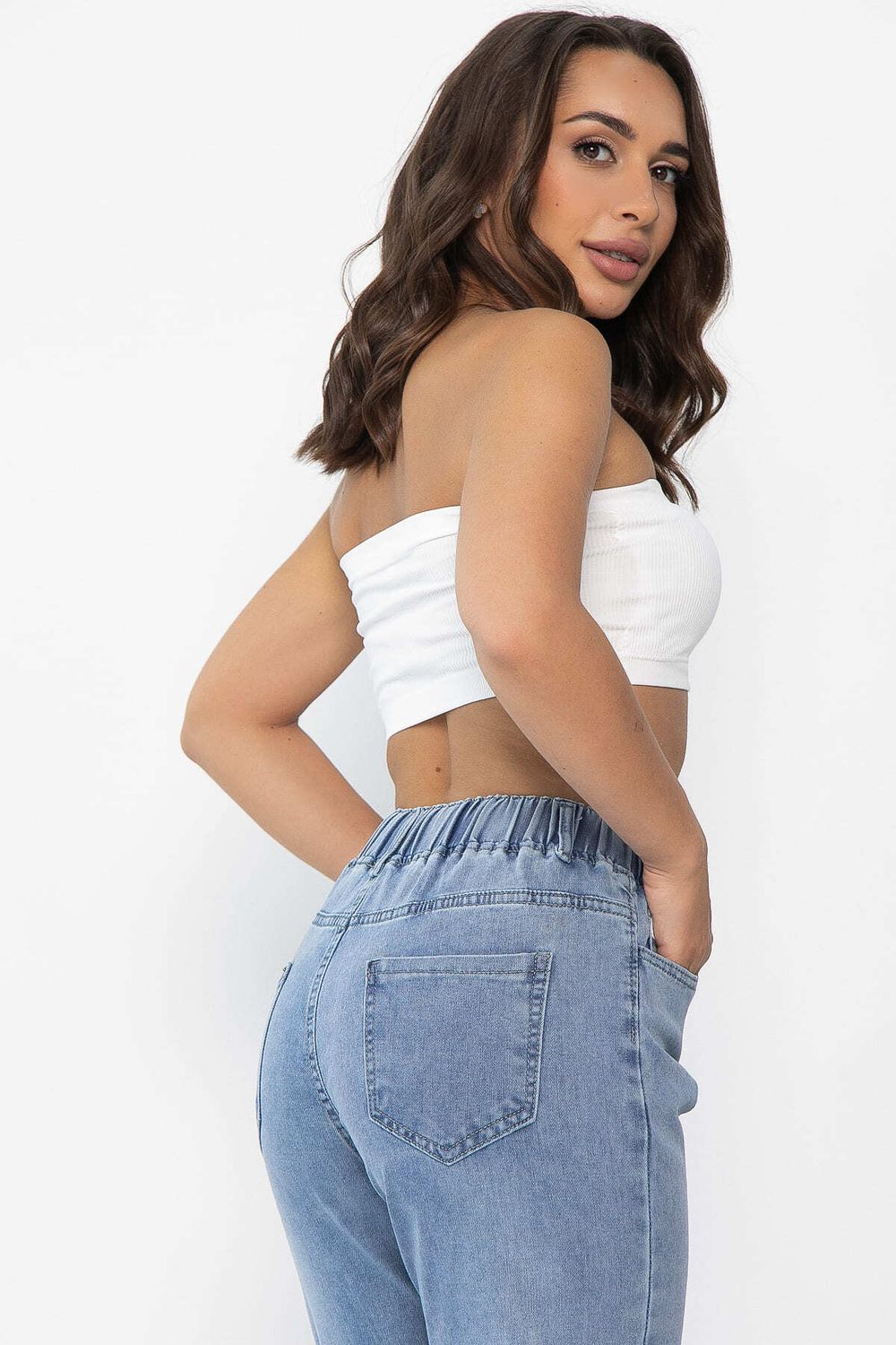 Джинсы Бакси (светло-синие) Б14013-12М LT Collection