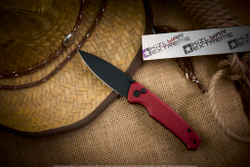 Нож Civivi Altus C20076-2 сталь Nitro-V Black Stonewashed рукоять Burgundy G10