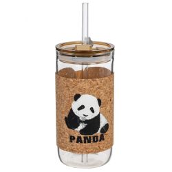 GAEM Бутылка с трубочкой, 410 мл, L7 W7 H15 см, 4в.