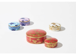 Шкатулка круглая Richard Ginori Oriente Italiano Rubrum (13.2 см)