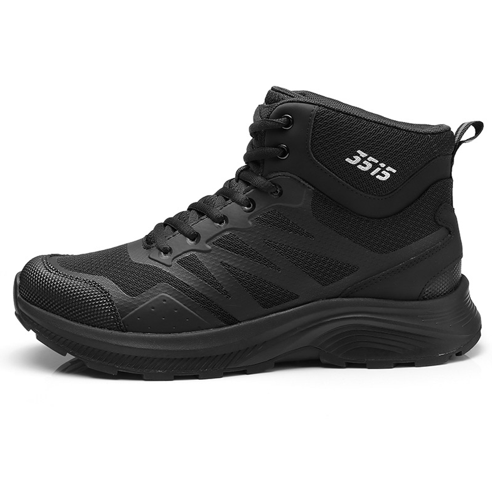 QIANGREN 3515 10.5cm Outdoor Boots Men"s Black