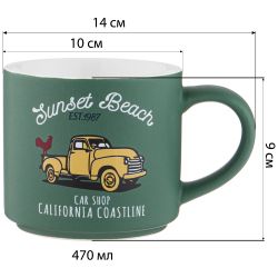 КРУЖКА LEFARD "VINTAGE GARAGE" 470 МЛ (КОР=24)