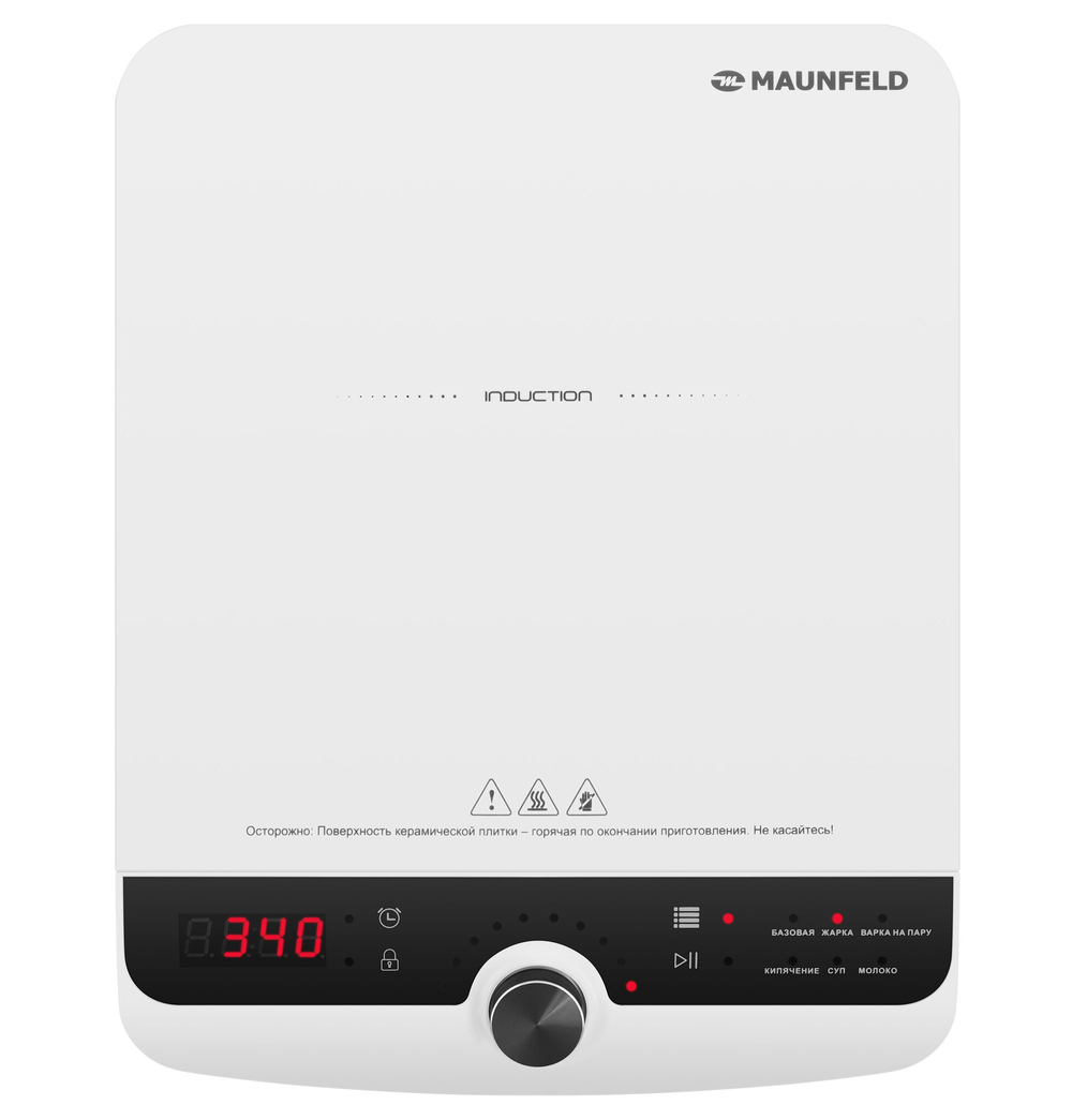 Электрическая индукционная плитка MAUNFELD EVI.M291-WH фото 2