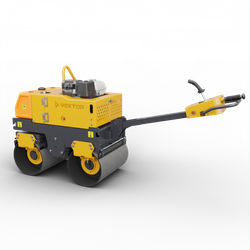 Виброкаток ручной двухвальцовый Vektor VRDR-800D