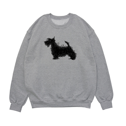 Свитшот "Скотч - штрихи"