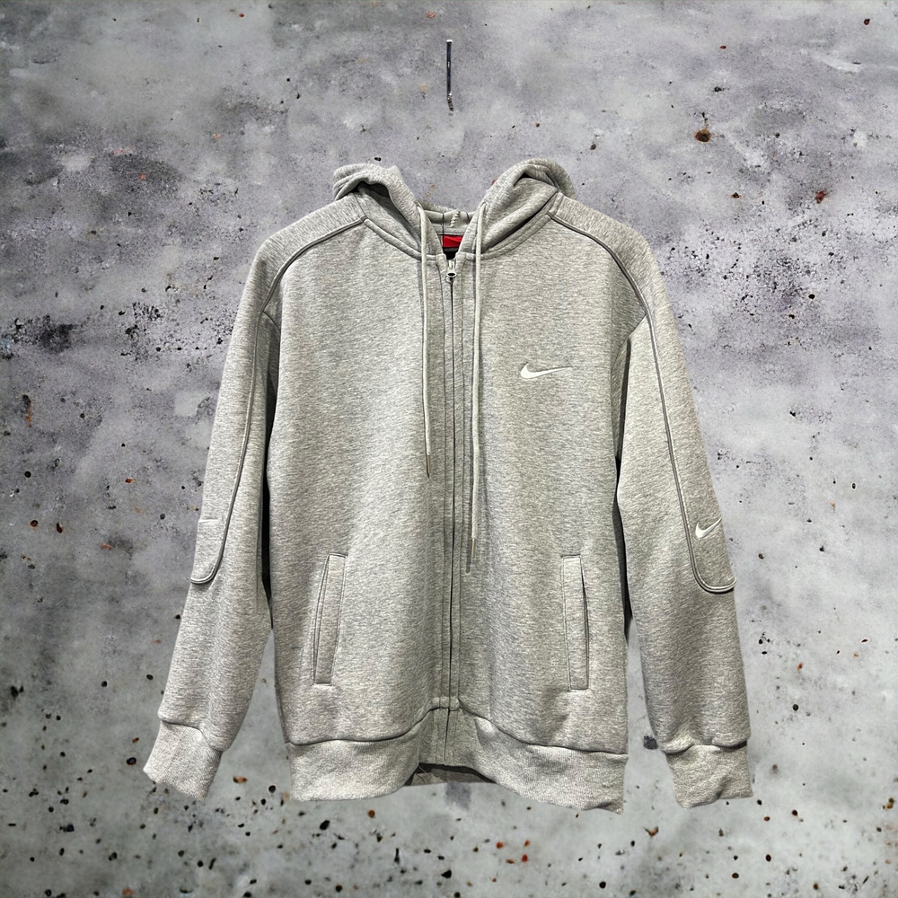 Худи Zip Nike #7 • Серый