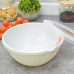 Миска 2л с крышкой Helsinki, пепельный жемчуг