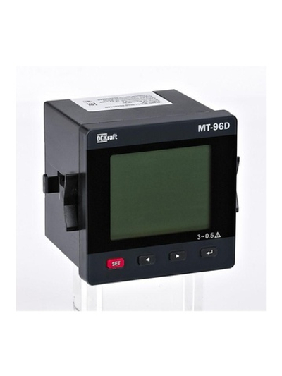 Мультиметр цифровой МТ-72D 3ф вх. 600В 5А RS-485 72х72мм LCD-дисплей DEKraft 51412DEK