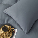 КПБ Однотонный Сатин CS053, Евро, 4 наволочки