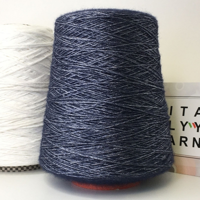 SVEVO - Gruppo Filpucci Industrie Filati; вискоза, кидмохер; 560м/100гр; шнурок col. 600 blu navy/404 sky captain, цвет: темно-синий