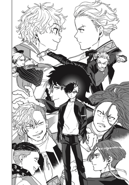 Манга Wind Breaker. Ветролом. Том 2