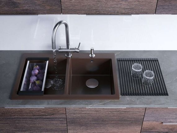 Кухонная мойка OMOIKIRI Bosen 80-2-DC(арт.4993840)