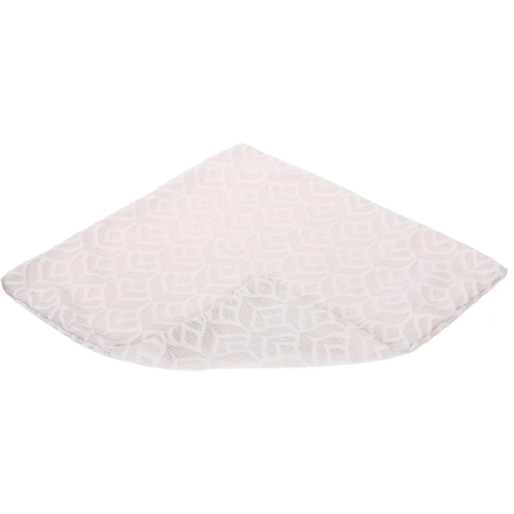 Чехол для декоративной подушки «FLORAL», 43*43 см, цвет молочный