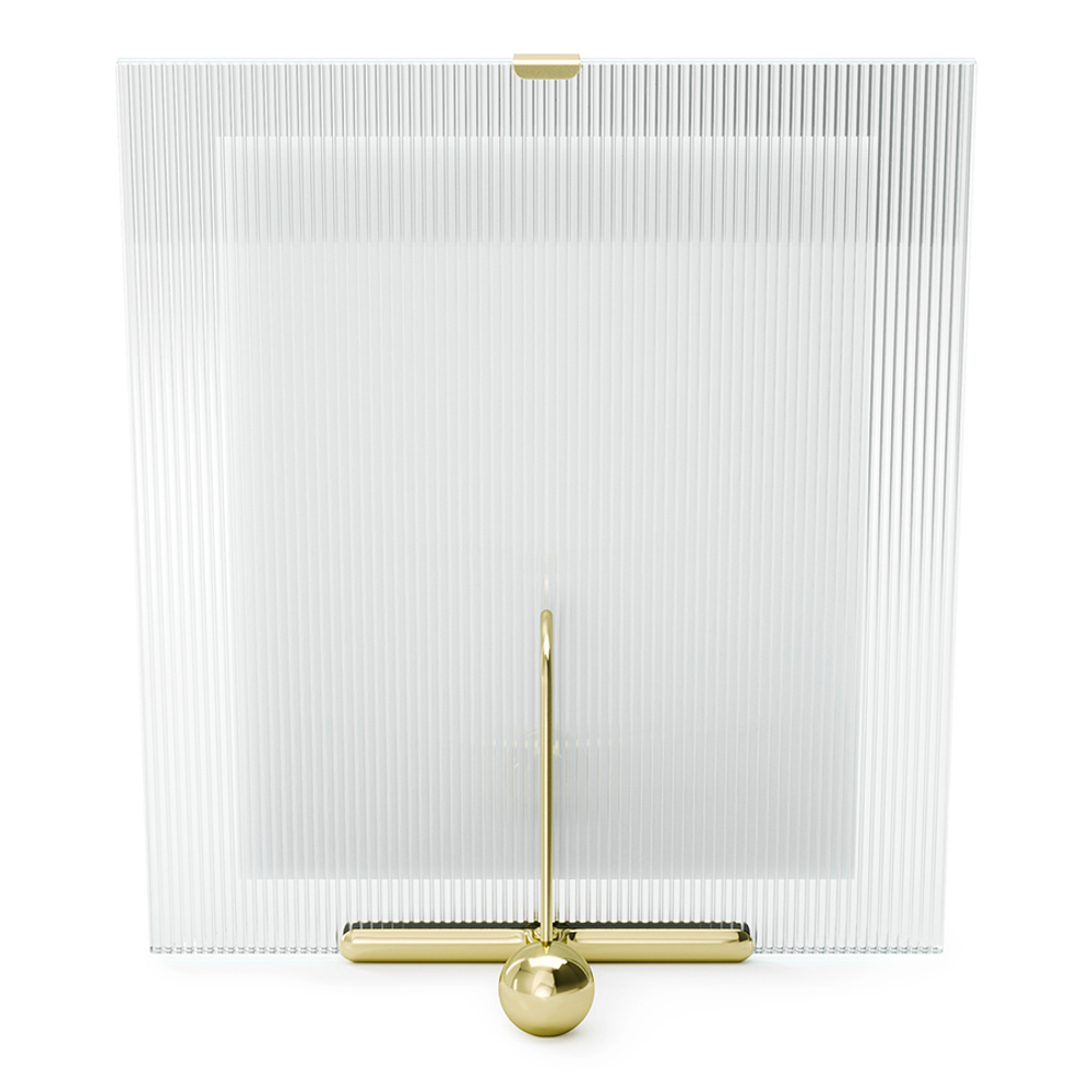 Фоторамка flute, 26х30 см, латунь