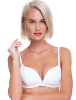 Бюстгальтер-балконет с градуированными чашечками (Размер: 3B) (Цвет: телесный)