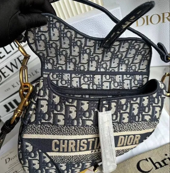 Сумка Dior Saddle черный