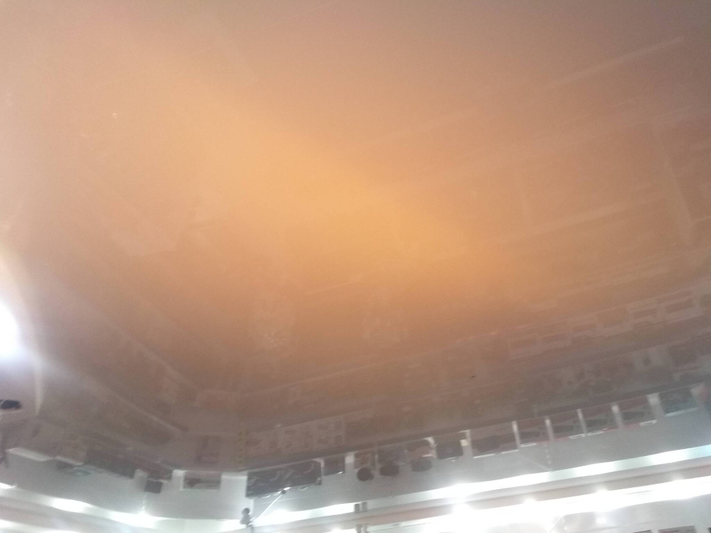 Светодиодный стробоскоп COB-1 (оранжевый) импульсный 10-30V. 0.5кг 23х20х6см