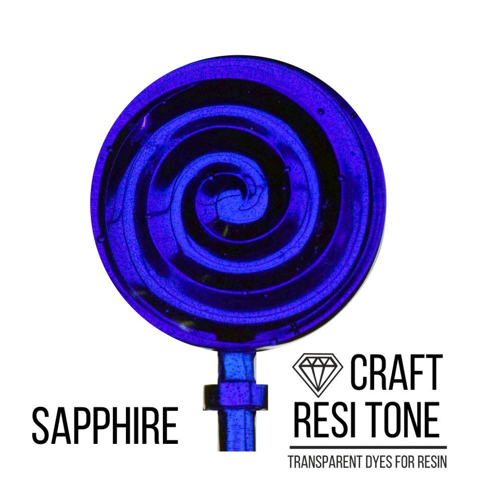 Прозрачный тонер для эпоксидной смолы, Sapphire (синий) 10мл