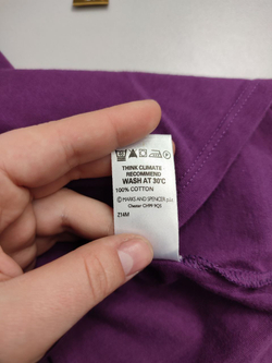 Футболка Marks&Spencer однотонная 40-42 размер