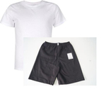Комплект (футболка белая+шорты черные) р.104 (Алина), 1 шт.